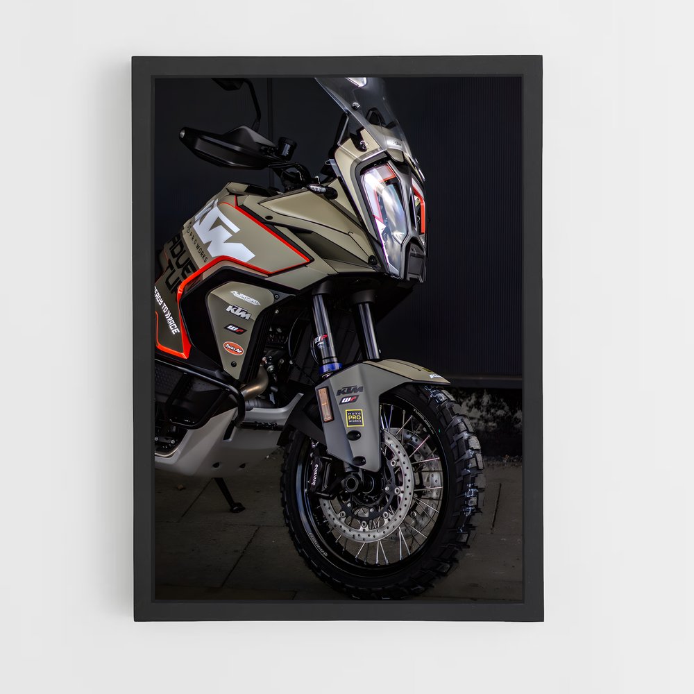 Poster Riders en Garage – affiche KTM Moto (vue 2)